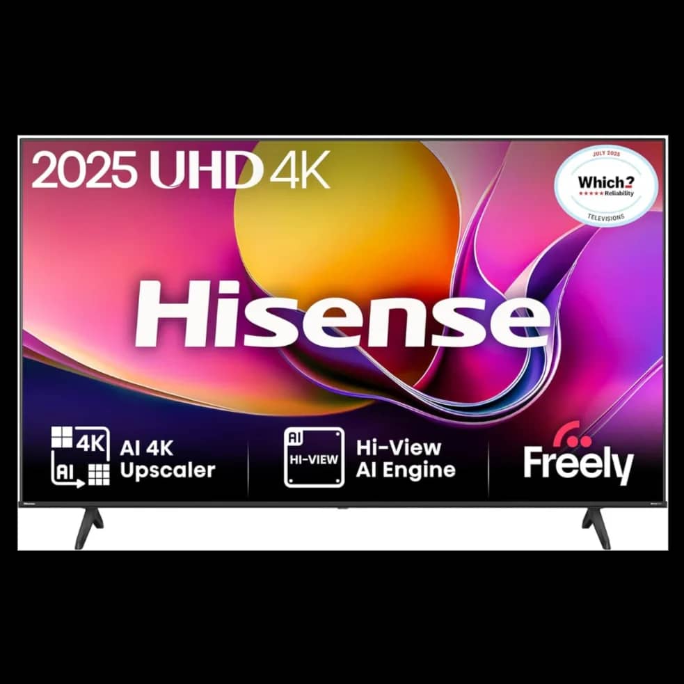 HISENSE 55E6QTUK 55" LED 4K HDR Smart TV with Freely